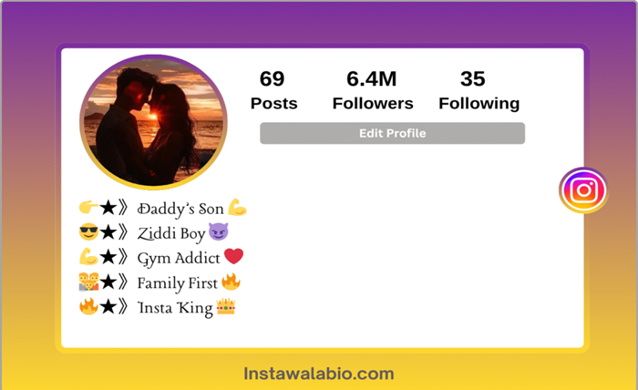 bio for instagram for boy