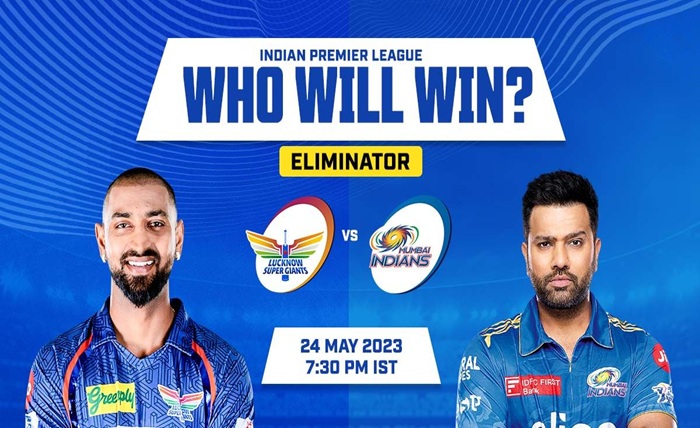 lucknow super giants vs mumbai indians timeline