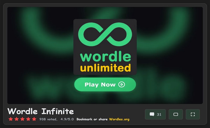 worldle infinite