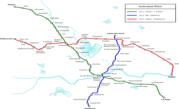 metro map hyderabad pdf