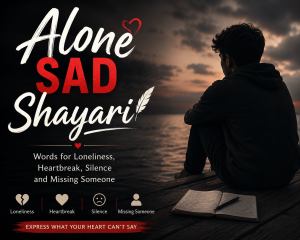 Alone Sad Shayari