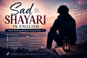 Sad Shayari in English