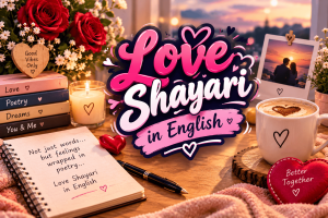 love shayari in English